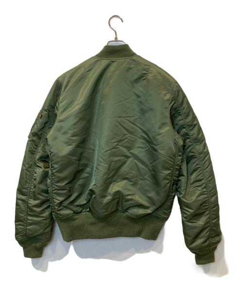 ALPHA（アルファ）ALPHA (アルファ) MA-1ジャケット 20004-203 カーキ サイズ:Lの古着・服飾アイテム