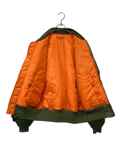 ALPHA（アルファ）ALPHA (アルファ) MA-1ジャケット 20004-203 カーキ サイズ:Lの古着・服飾アイテム