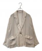 Snidelスナイデル）の古着「シアージャケット　SWFJ242085」｜ベージュ