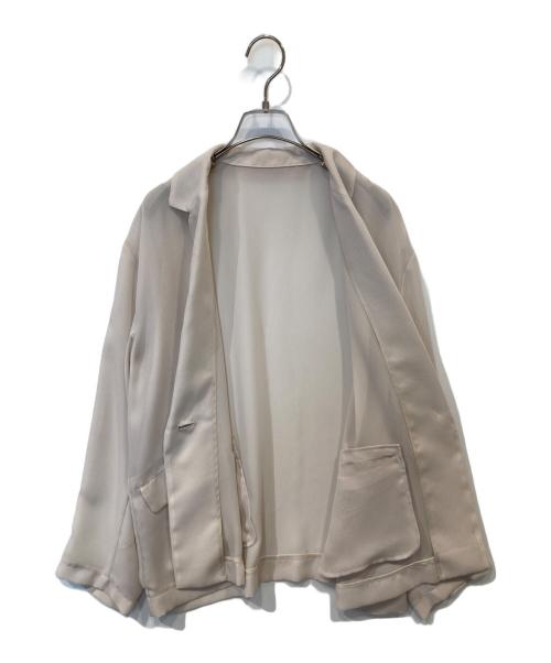 Snidel（スナイデル）Snidel (スナイデル) シアージャケット　SWFJ242085 ベージュの古着・服飾アイテム