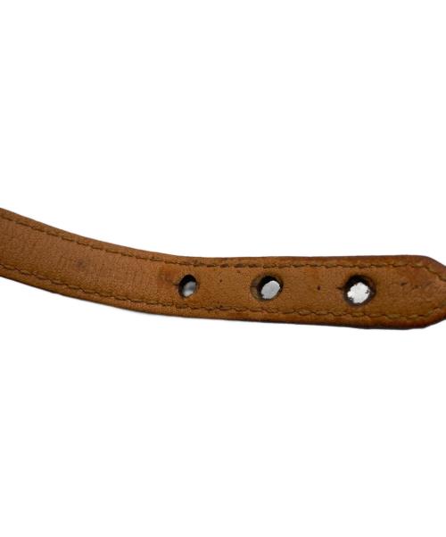 LOUIS VUITTON（ルイ ヴィトン）LOUIS VUITTON (ルイ ヴィトン) モノグラム ブラスレ ロゴマニア ブレスレット　	M4150 ブラウン サイズ:17（実寸参照）の古着・服飾アイテム