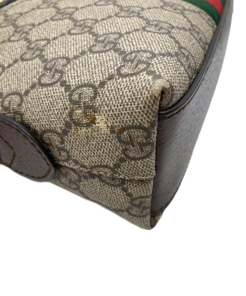 GUCCI（グッチ）GUCCI (グッチ) GGスプリームショルダーバッグ 499621 ベージュの古着・服飾アイテム