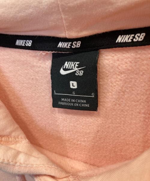 NIKE SB（ナイキエスビー）NIKE SB (ナイキエスビー) NBAパーカー ピンク サイズ:Lの古着・服飾アイテム