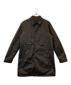 中古・古着通販】PRADA (プラダ) ステンカラーコート ネイビー サイズ