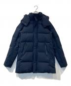 DESCENTE ALLTERRAINデザイント オルテライン）の古着「水沢ダウン / ダウンコート」｜ネイビー