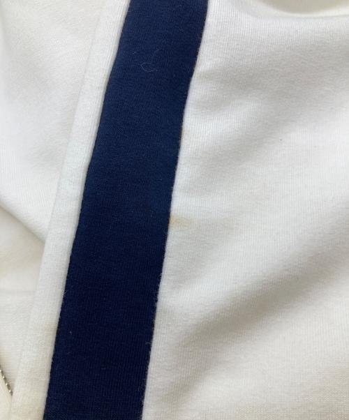 PRADA（プラダ）PRADA (プラダ) サイドラインジップパーカー 138468 R142 アイボリー サイズ:XLの古着・服飾アイテム
