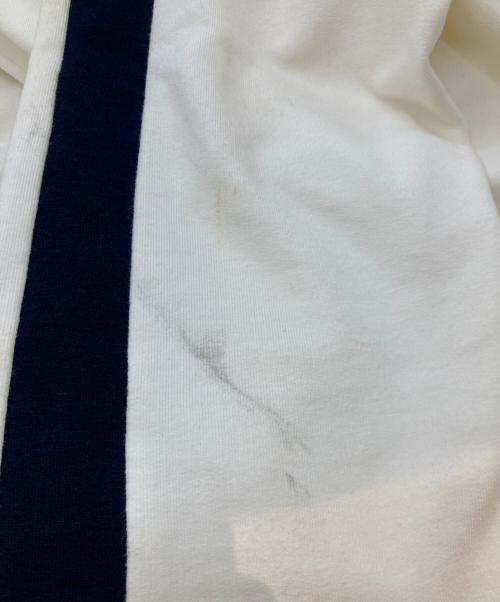 PRADA（プラダ）PRADA (プラダ) サイドラインジップパーカー 138468 R142 アイボリー サイズ:XLの古着・服飾アイテム