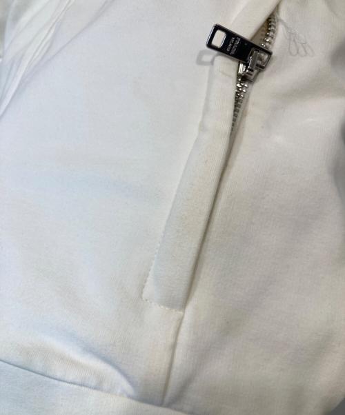 PRADA（プラダ）PRADA (プラダ) サイドラインジップパーカー 138468 R142 アイボリー サイズ:XLの古着・服飾アイテム