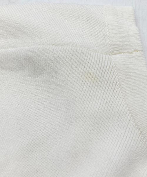 CHESTY（チェスティ）CHESTY (チェスティ) THE HANY (ザハニー) ノースリーブ切替ワンピース ホワイトの古着・服飾アイテム