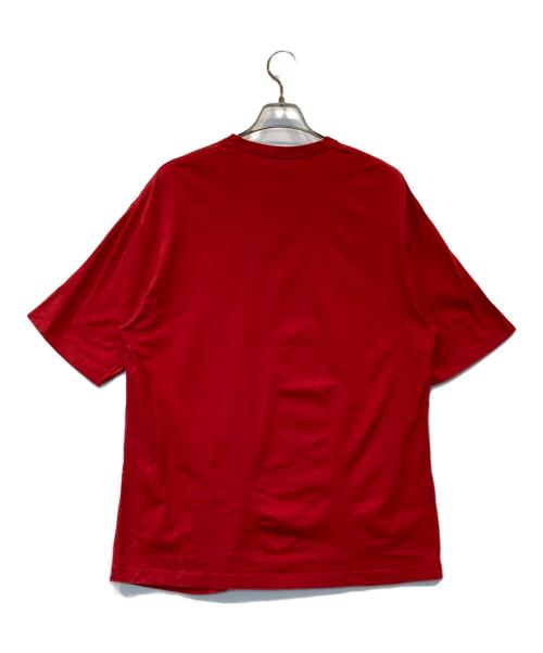 BALENCIAGA（バレンシアガ）BALENCIAGA (バレンシアガ) BBロゴ プリントTシャツ 544271 レッド サイズ:Sの古着・服飾アイテム