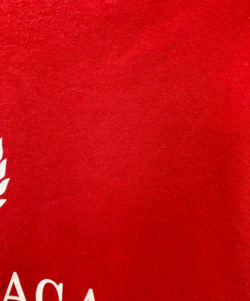 BALENCIAGA（バレンシアガ）BALENCIAGA (バレンシアガ) BBロゴ プリントTシャツ 544271 レッド サイズ:Sの古着・服飾アイテム