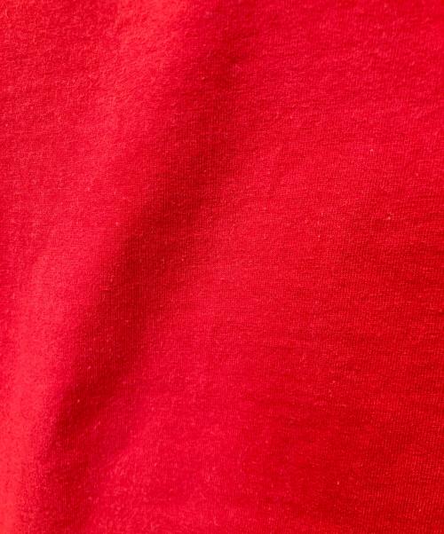 BALENCIAGA（バレンシアガ）BALENCIAGA (バレンシアガ) BBロゴ プリントTシャツ 544271 レッド サイズ:Sの古着・服飾アイテム