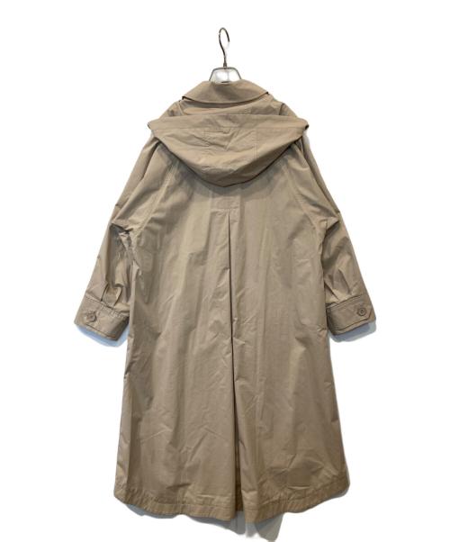 LACOSTE（ラコステ）LACOSTE (ラコステ) リラックスフィットステンカラーコート ベージュ サイズ:36の古着・服飾アイテム