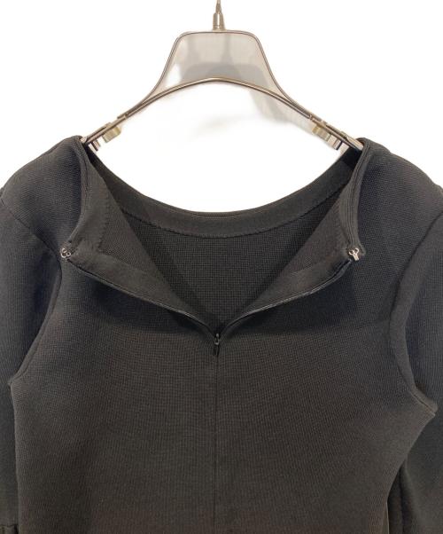 JUSGLITTY（ジャスグリッティー）JUSGLITTY (ジャスグリッティー) 長袖ワンピース 44164480 ブラック サイズ:2の古着・服飾アイテム