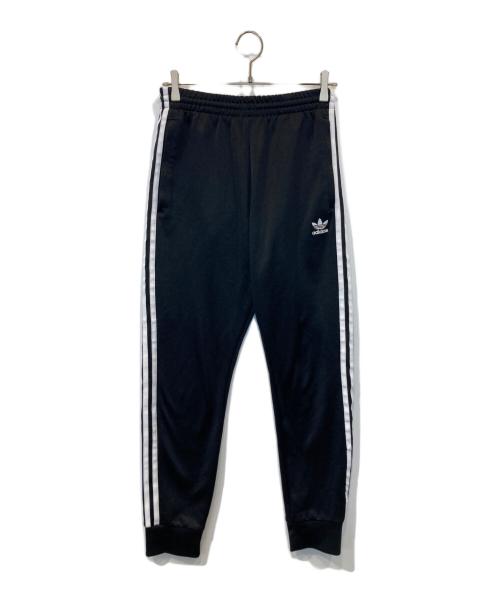 adidas（アディダス）adidas (アディダス) トラックパンツ　IA4791 ホワイト×ブラック サイズ:Mの古着・服飾アイテム
