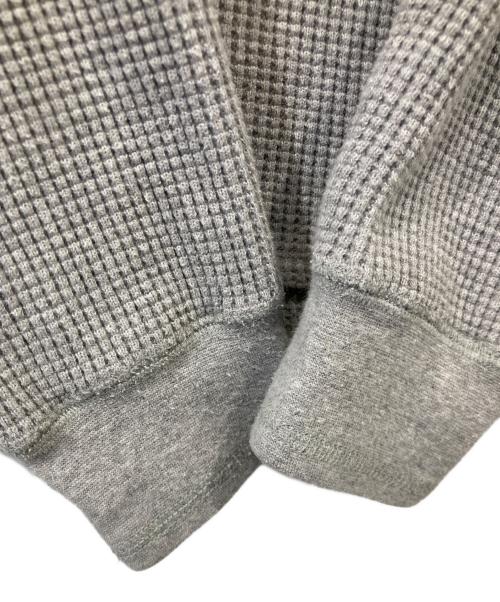 NICENESS（ナイスネス）NICENESS (ナイスネス) ELVIN ワッフルカットソー NN-J01F19 グレー サイズ:Mの古着・服飾アイテム