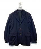 COMME des GARCONS HOMME PLUSコムデギャルソンオムプリュス）の古着「紺ブレ 金ボタンジャケット　PO-J083」｜ネイビー