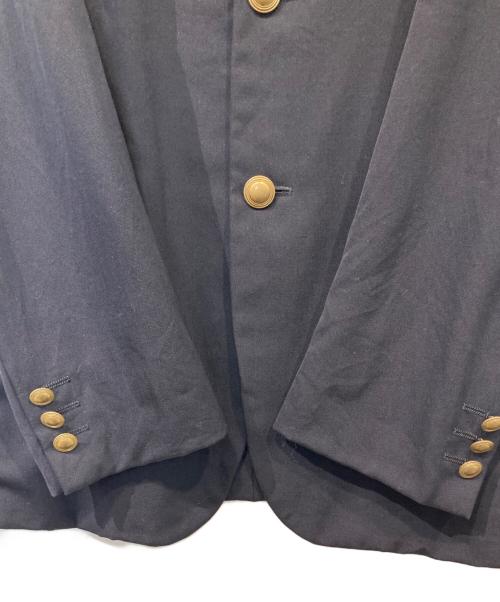 COMME des GARCONS HOMME PLUS（コムデギャルソンオムプリュス）COMME des GARCONS HOMME PLUS (コムデギャルソンオムプリュス) 紺ブレ 金ボタンジャケット　PO-J083 ネイビー サイズ:Mの古着・服飾アイテム