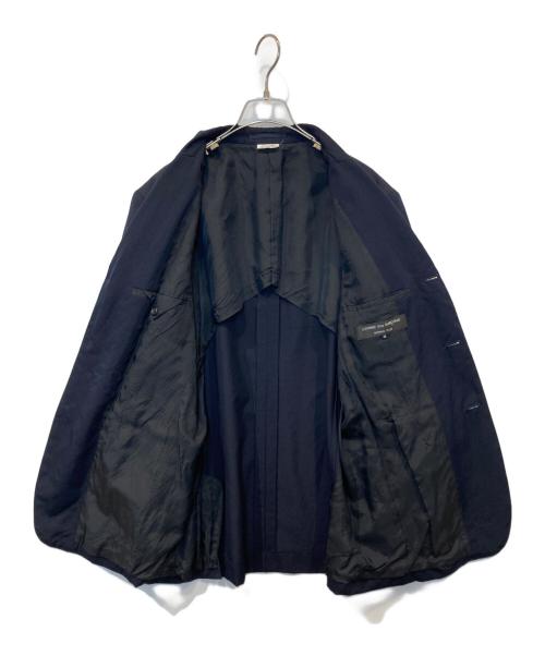 COMME des GARCONS HOMME PLUS（コムデギャルソンオムプリュス）COMME des GARCONS HOMME PLUS (コムデギャルソンオムプリュス) 紺ブレ 金ボタンジャケット　PO-J083 ネイビー サイズ:Mの古着・服飾アイテム