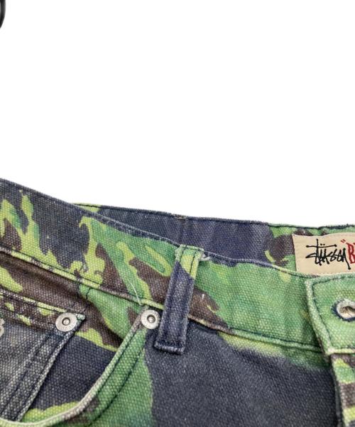 stussy（ステューシー）stussy (ステューシー) TIGRIS CANVAS BIG OL JEANS タイグリス キャンバス ビッグオル ジーンズ 116583 カーキ サイズ:30の古着・服飾アイテム