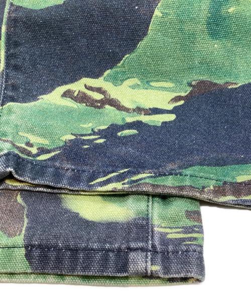 stussy（ステューシー）stussy (ステューシー) TIGRIS CANVAS BIG OL JEANS タイグリス キャンバス ビッグオル ジーンズ 116583 カーキ サイズ:30の古着・服飾アイテム