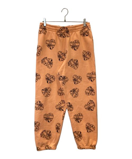 SUPREME（シュプリーム）Supreme (シュプリーム) Love Cash Sweatpant ラブ キャッシュ スウェットパンツ オレンジ サイズ:Mの古着・服飾アイテム