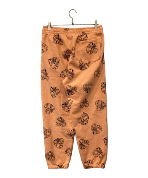 SUPREME（シュプリーム）Supreme (シュプリーム) Love Cash Sweatpant ラブ キャッシュ スウェットパンツ オレンジ サイズ:Mの古着・服飾アイテム
