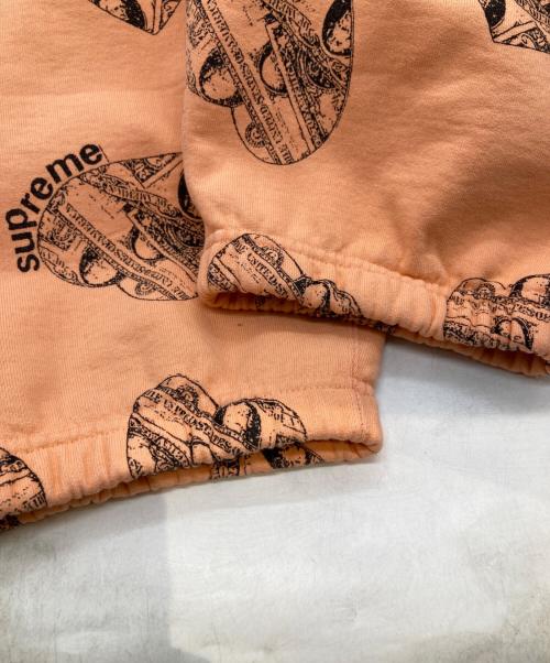 SUPREME（シュプリーム）Supreme (シュプリーム) Love Cash Sweatpant ラブ キャッシュ スウェットパンツ オレンジ サイズ:Mの古着・服飾アイテム
