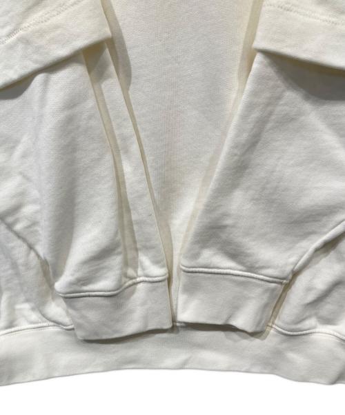 YEEZY SEASON4（イージーシーズン4）YEEZY SEASON4 (イージーシーズン4) Double Sleeve Crew Sweat（ダブルスリーブクルースウェット） アイボリー サイズ:Mの古着・服飾アイテム