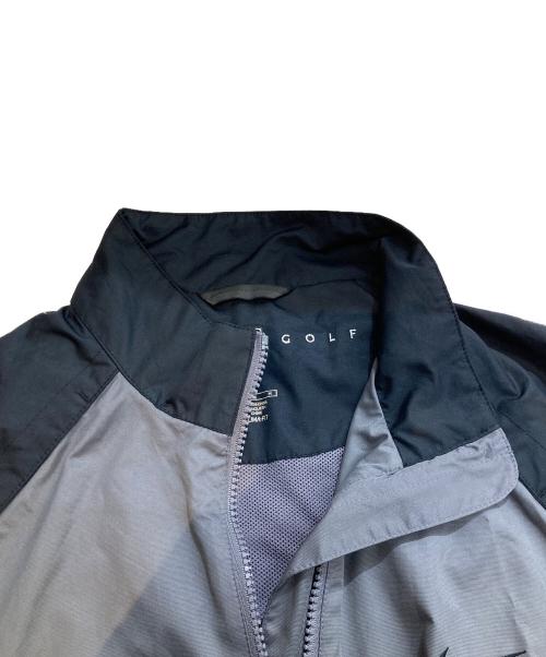 NIKE GOLF（ナイキゴルフ）NIKE GOLF (ナイキゴルフ) ハーフジッププルオーバー S6EAG グレー×ブラック サイズ:Mの古着・服飾アイテム