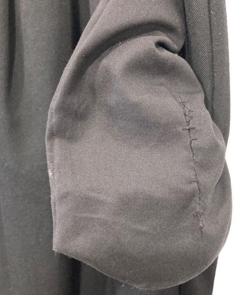 Graphpaper（グラフペーパー）Graphpaper (グラフペーパー) Scale Off Wool Wide Chef Pants（）スケールオフ ウール ワイド シェフパンツ　GM243-40173B ブラック サイズ:1の古着・服飾アイテム