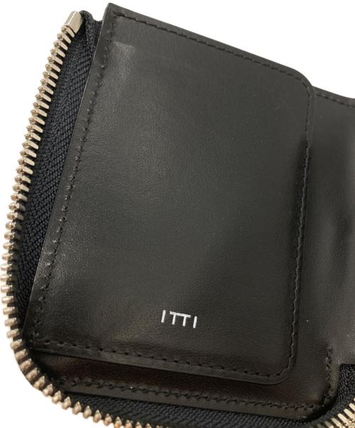 ITTI（イッチ）ITTI (イッチ) CRISTY VERY COMPACT WLT .5（クリスティ ベリーコンパクト WLT .5）itti-wlt-001-5-d ブラックの古着・服飾アイテム