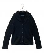 RALPH LAURENラルフローレン）の古着「ショールカラーカーディガン」｜ブラック