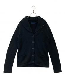 RALPH LAUREN（ラルフローレン）の古着「ショールカラーカーディガン」｜ブラック