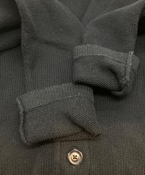 RALPH LAUREN（ラルフローレン）RALPH LAUREN (ラルフローレン) ショールカラーカーディガン ブラック サイズ:Mの古着・服飾アイテム