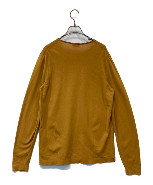 s.moritz（s.moritz）S.MORITZ (s.moritz) 薄手ニット A23111 イエロー サイズ:44の古着・服飾アイテム