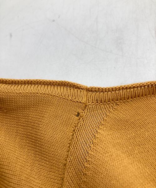 s.moritz（s.moritz）S.MORITZ (s.moritz) 薄手ニット A23111 イエロー サイズ:44の古着・服飾アイテム