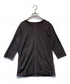 KAZUYUKI KUMAGAI ATTACHMENTカズユキクマガイ アタッチメント）の古着「長袖カットソー KJ21-022」｜ブラウン