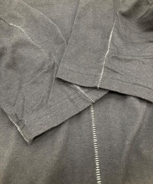 KAZUYUKI KUMAGAI ATTACHMENT（カズユキクマガイ アタッチメント）KAZUYUKI KUMAGAI ATTACHMENT (カズユキクマガイ アタッチメント) 長袖カットソー KJ21-022 ブラウン サイズ:1の古着・服飾アイテム