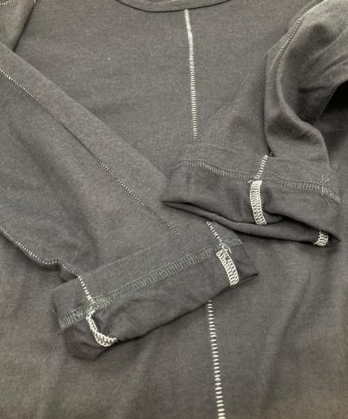 KAZUYUKI KUMAGAI ATTACHMENT（カズユキクマガイ アタッチメント）KAZUYUKI KUMAGAI ATTACHMENT (カズユキクマガイ アタッチメント) 長袖カットソー KJ21-022 ブラウン サイズ:1の古着・服飾アイテム