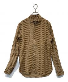 BORRIELLO（ボリエッロ）の古着「長袖シャツ CARTIS-10318」｜ベージュ