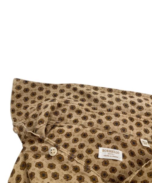 BORRIELLO（ボリエッロ）BORRIELLO (ボリエッロ) 長袖シャツ CARTIS-10318 ベージュ サイズ:37の古着・服飾アイテム
