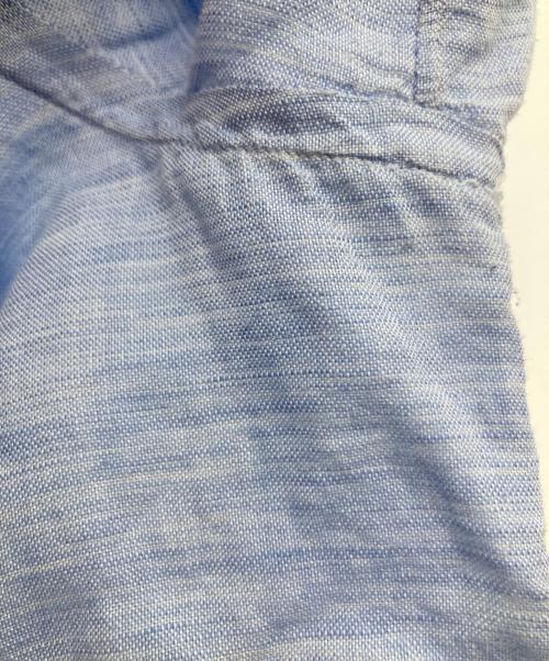 Errico Formicola（エリコフォルミコラ）Errico Formicola (エリコフォルミコラ) LINEN COL BD リネンカラーボタンダウン 1111-343-8527 ブルー サイズ:Sの古着・服飾アイテム