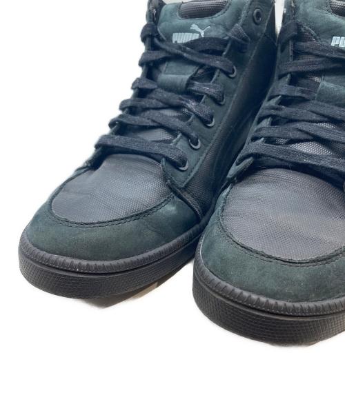 PUMA（プーマ）PUMA (プーマ) ALEXANDER McQUEEN (アレキサンダーマックイーン) ハイカットスニーカー　358938 ブラック サイズ:25.5cmの古着・服飾アイテム