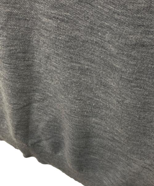 JOHN SMEDLEY（ジョンスメドレー）JOHN SMEDLEY (ジョンスメドレー) Vガゼットニットセーター グレー サイズ:Mの古着・服飾アイテム