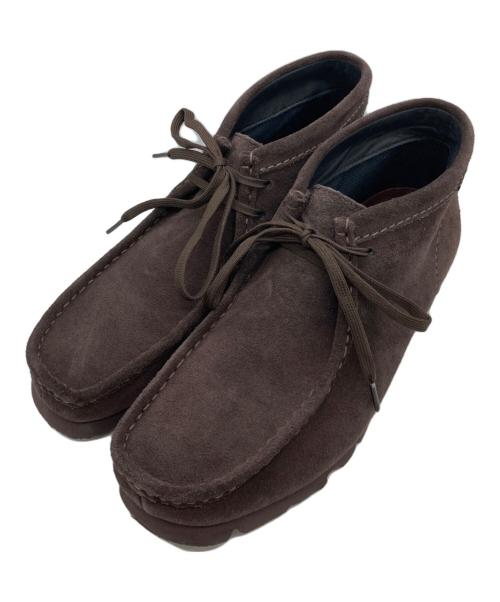 CLARKS ORIGINALS（クラークス オリジナルズ）Clarks Originals (クラークス オリジナルズ) WALLABEE BOOT GTX ワラビー ブーツ ジーティーエックス 11826 ブラウン サイズ:26.5cmの古着・服飾アイテム