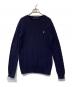RALPH LAUREN（ラルフローレン）の古着「ケーブルニット」｜ネイビー