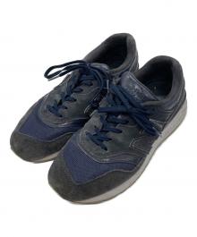 NEW BALANCE×BEAUTY&YOUTH（ニューバランス×ビューティーアンドユース）の古着「ローカットスニーカー ML997HY」｜ネイビー