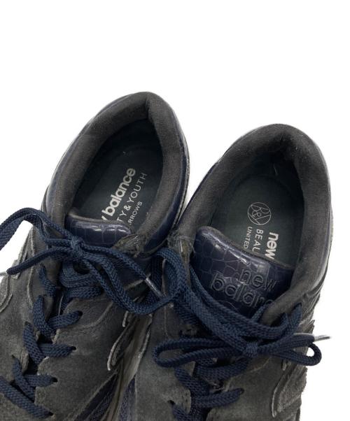 NEW BALANCE（ニューバランス）NEW BALANCE (ニューバランス) BEAUTY&YOUTH (ビューティーアンドユース) ローカットスニーカー ML997HY ネイビー サイズ:24cmの古着・服飾アイテム