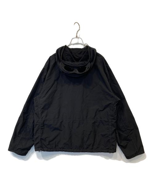 C.P COMPANY（シーピーカンパニー）C.P COMPANY (シーピーカンパニー) FLATT NYLON GOGGLE JACKET フラット ナイロン ゴーグル ジャケット　18CMOW050A 005991G ブラック サイズ:Lの古着・服飾アイテム